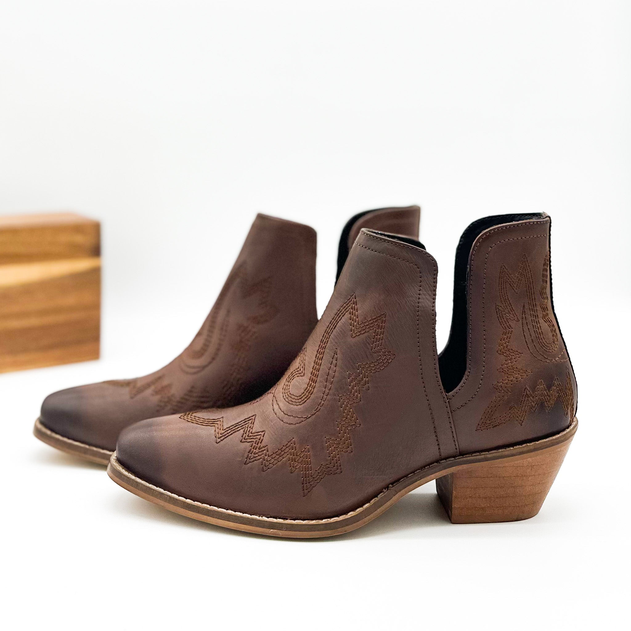 Kickin' Booties in Brown | Shoes Daverri Fashions