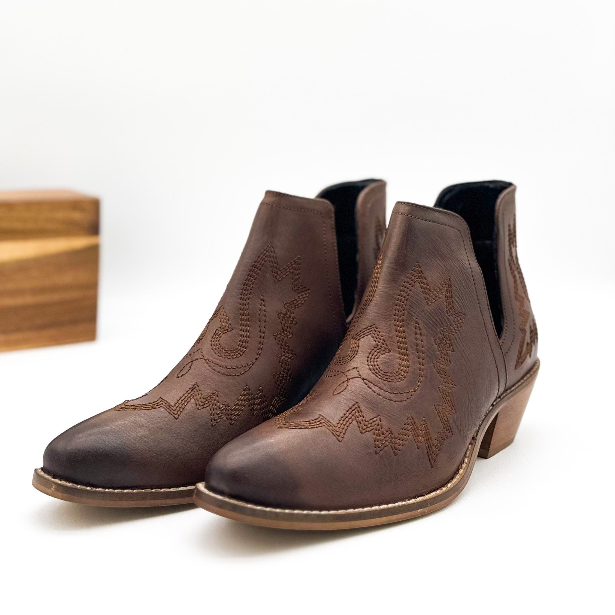 Kickin' Booties in Brown | Shoes Daverri Fashions