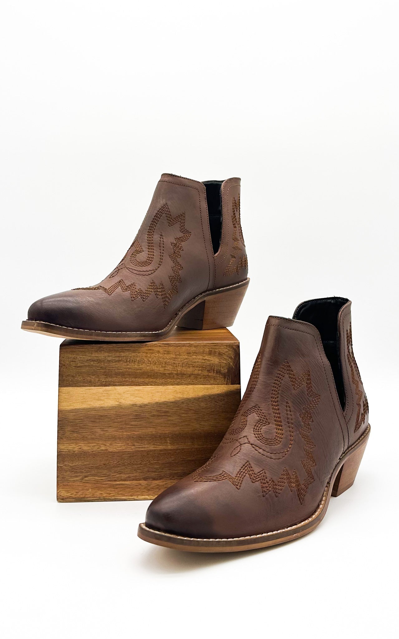 Kickin' Booties in Brown | Shoes Daverri Fashions