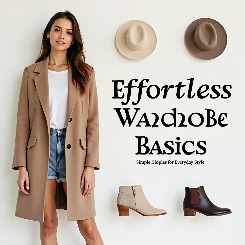 Effortless Wardrobe Basics - Effortless Wardrobe Basics: Simple Staples for Everyday Style