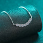 1.4 Carat Moissanite 925 Sterling Silver Necklace - DAVERRI FASHIONS