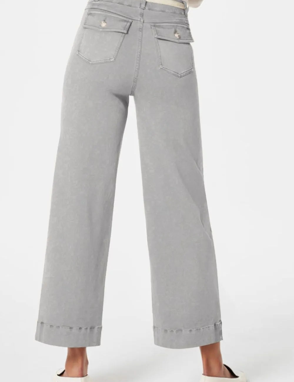 High Waist Jeans with Pockets | Jeans Daverri Fashions