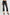 RISEN Full Size Raw Hem Cropped Flare Jeans Plus Size Black