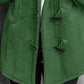 Full Size Cozy Sherpa Lined Toggle Coat with Hood Plus Size - DAVERRI FASHIONS