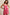 BiBi Floral Prints Tuck Detail Short Overall With Pockets FUCHSIA Overalls