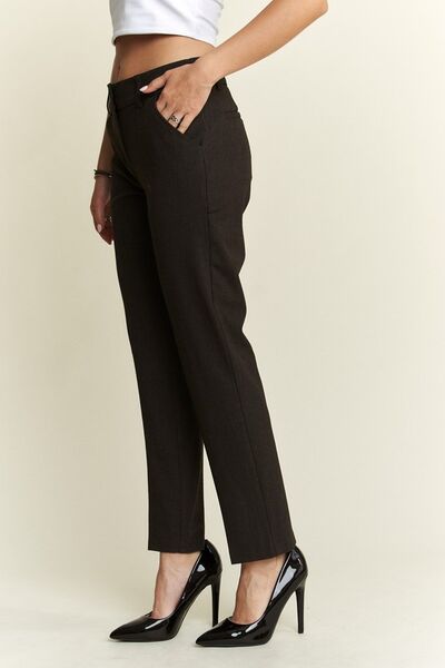 ADORA Zipper Skinny 2 Pockets Pants