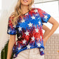 BiBi American Theme Star Pattern Sequin Top Tops