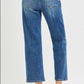 RISEN High Rise Crop Straight Jeans - DAVERRI FASHIONS