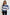 Oh Pima Cotton Wash Exposed Seam Contrast Striped Round Neck Long Sleeve T-Shirt Dusty Blue T-Shirts