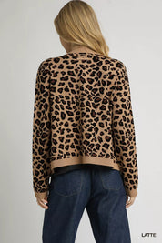 Umgee Leopard Print Button-Down Cardigan | Cardigans Daverri Fashions