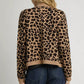 Umgee Leopard Print Button-Down Cardigan - DAVERRI FASHIONS