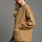 Umgee Button-Up Jacquard Cardigan