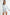 MABLE Long Sleeve Scallop Blouse and Shorts Set Outfit Sets
