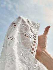 Eyelet Embroidered Tank and Shorts Set | Outfit Sets Daverri Fashions