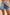 Annie Wear Button Detail Stretch Denim Wrap Mini Skort