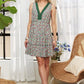ADORA Lace Detail V-Neck Sleeveless Mini Dress Mini Dresses