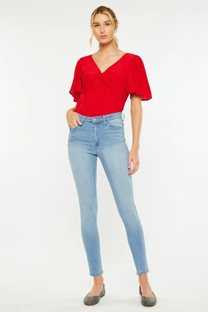 Kancan High Rise Super Skinny Jeans MEDIUM LIGHT Jeans