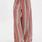 Striped Wide Leg Pants - DAVERRI FASHIONS