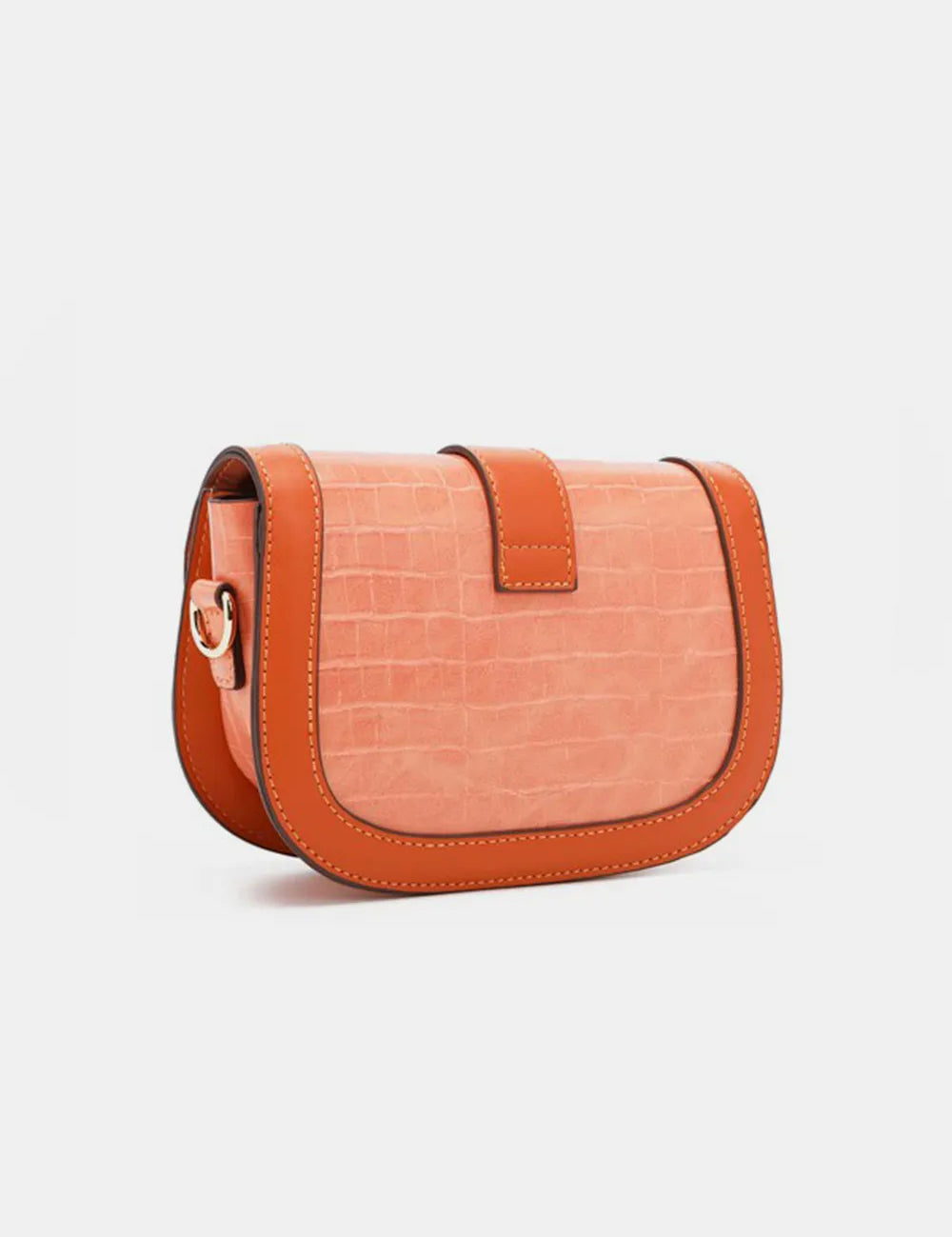 Croc Embossed Crossbody Bag | Handbags Daverri Fashions