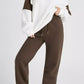 Drop Shoulder Loose Sweatshirt and Joggers Active Set - DAVERRI FASHIONS