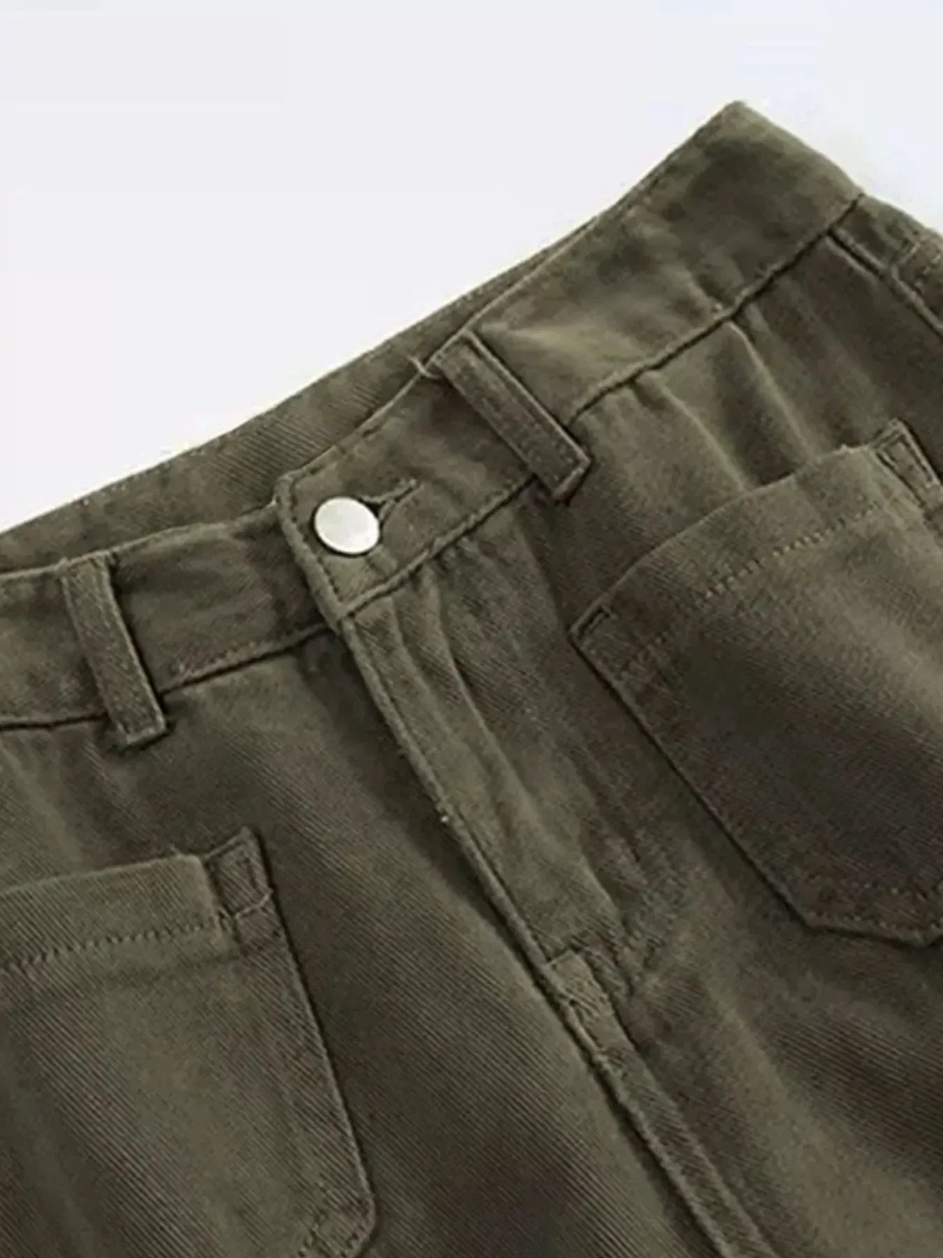 Full Size Wide Leg Jeans with Pockets Plus Size - DAVERRI FASHIONS