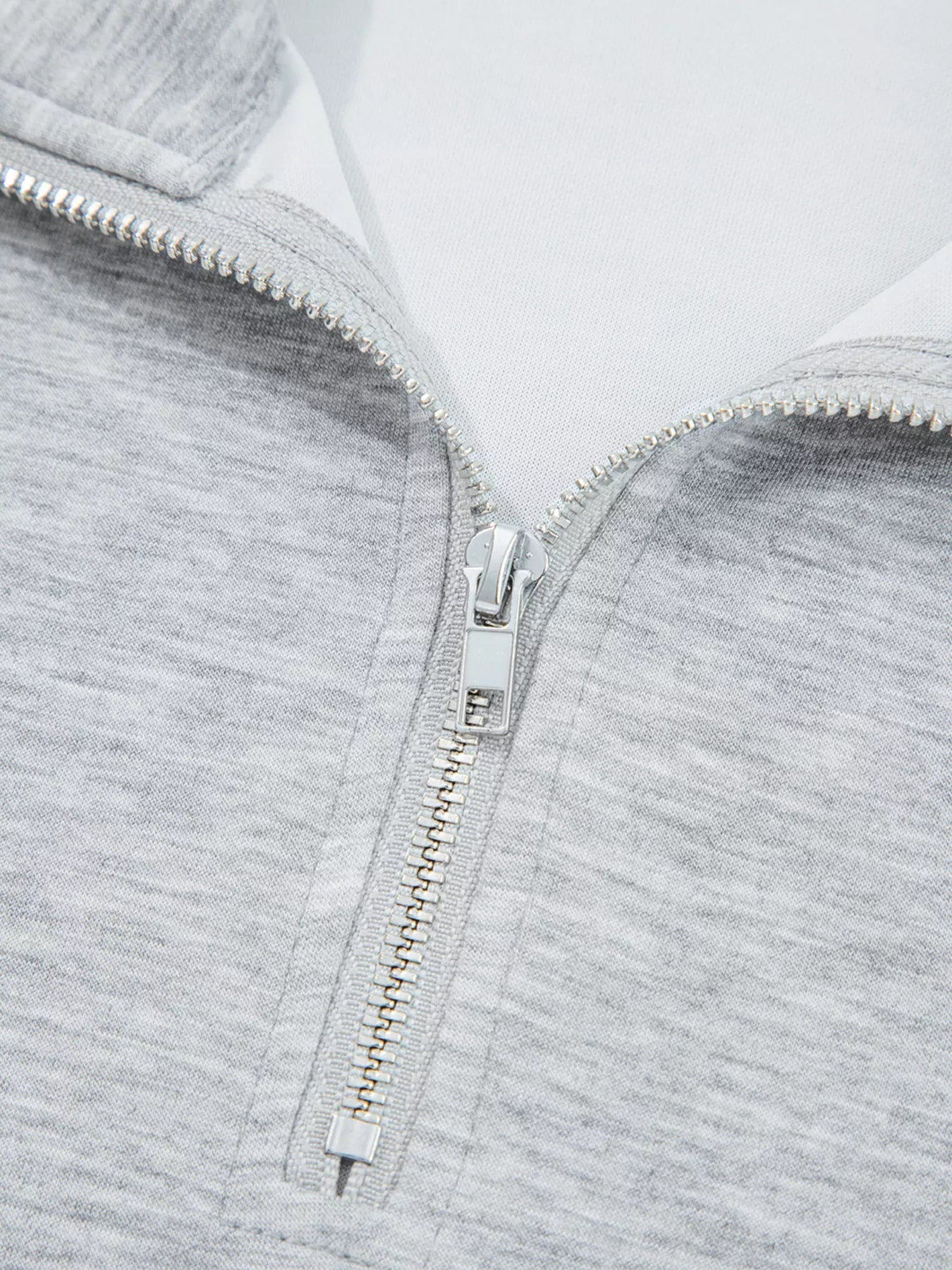 Zip Collar Long Sleeve Top and Drawstring Pants Set | Loungewear Sets Daverri Fashions