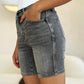 Judy Blue Full Size High Waist Washed Denim Shorts Denim Shorts