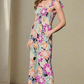 ODDI Full Size Floral Sleeveless Wide Leg Jumpsuit Jumpsuits