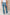 Isla Mid Rise Distressed Released Hem Bootcut Jeans Womens