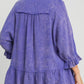 Umgee Plus Size Size Mineral Washed Cotton Gauze Top Tops