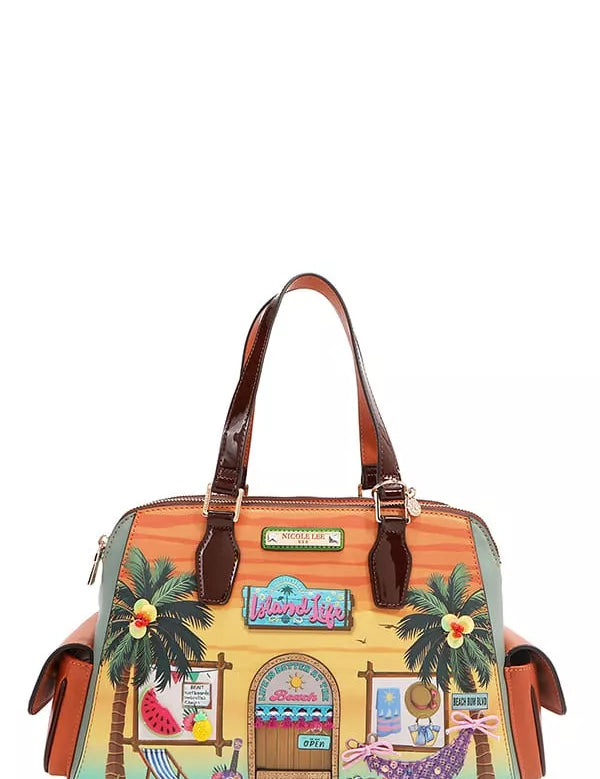SUN AND SAND OS Nicole Lee USA Sun and Sand Handbag | Daverri Fashions