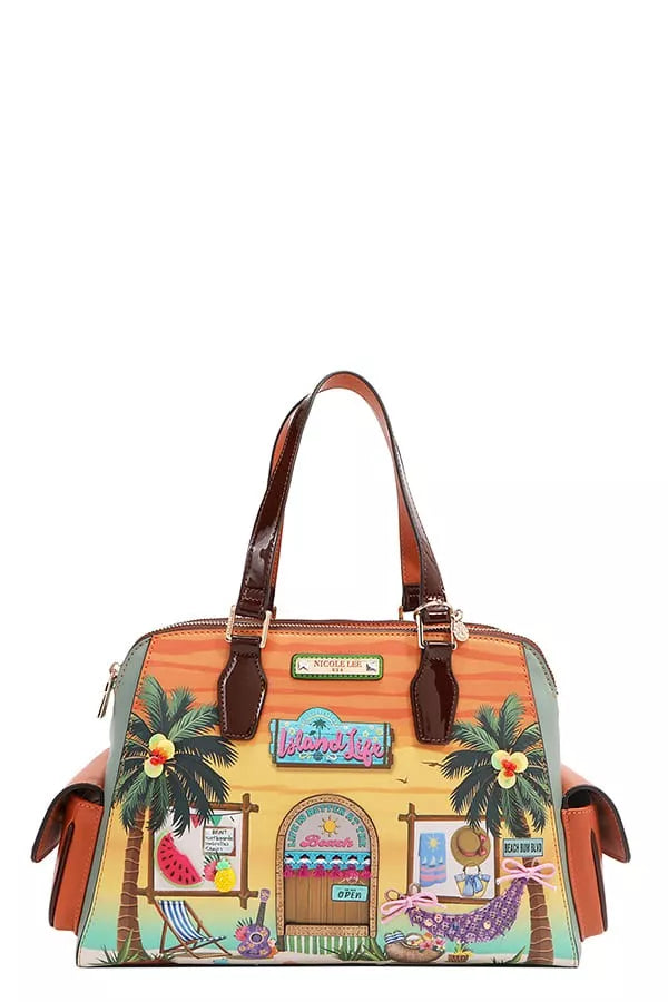 SUN AND SAND OS Nicole Lee USA Sun and Sand Handbag | Daverri Fashions