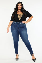 Kancan Full Size High Rise Ankle Skinny Jeans | Daverri Fashions