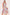 Umgee Full Size Tie Neck Double Layered Ruffle Sleeve Midi Dress Plus Size PINK MIX