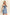 ADORA Smocked Spaghetti Strap Denim Romper Rompers
