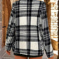 Plaid Single-Button Blazer - DAVERRI FASHIONS