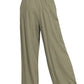 Zenana Linen Drawstring Pants - DAVERRI FASHIONS