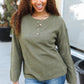 Bibi Moss Green Lightweight Loose Knit Sweater - DAVERRI FASHIONS