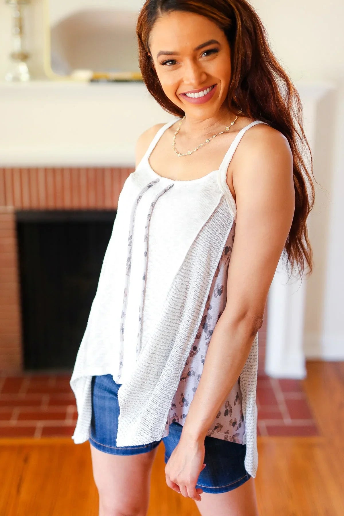 Boho Patchwork Print Halter Tank | 07-01-25 Summer Sale Daverri Fashions