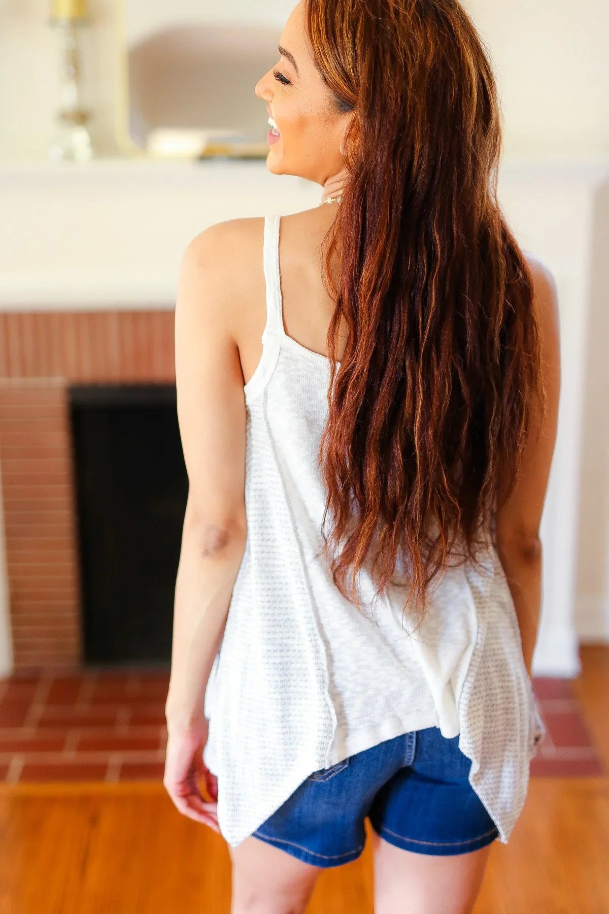 Boho Patchwork Print Halter Tank | 07-01-25 Summer Sale Daverri Fashions