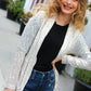 Be Your Own Star Silver Sequin Open Blazer - DAVERRI FASHIONS