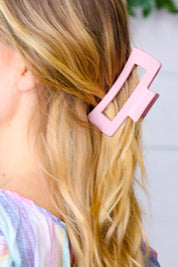 Blush Classic Big Hair Claw | 07-01-25 Summer Sale Daverri Fashions