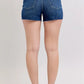 Judy Blue High Waist Criss-Cross Waistband Denim Shorts