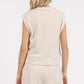 Mittoshop French Terry Crew Neck Top and Shorts Set Shorts Sets