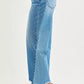 RISEN Full Size Slouchy Cropped Barrel Jeans with Contrast Wash Plus Size - DAVERRI FASHIONS