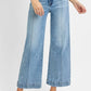 RISEN Full Size High Rise Crop Wide Leg Jeans Plus Size - DAVERRI FASHIONS