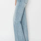 RISEN High Rise Straight Jeans - DAVERRI FASHIONS