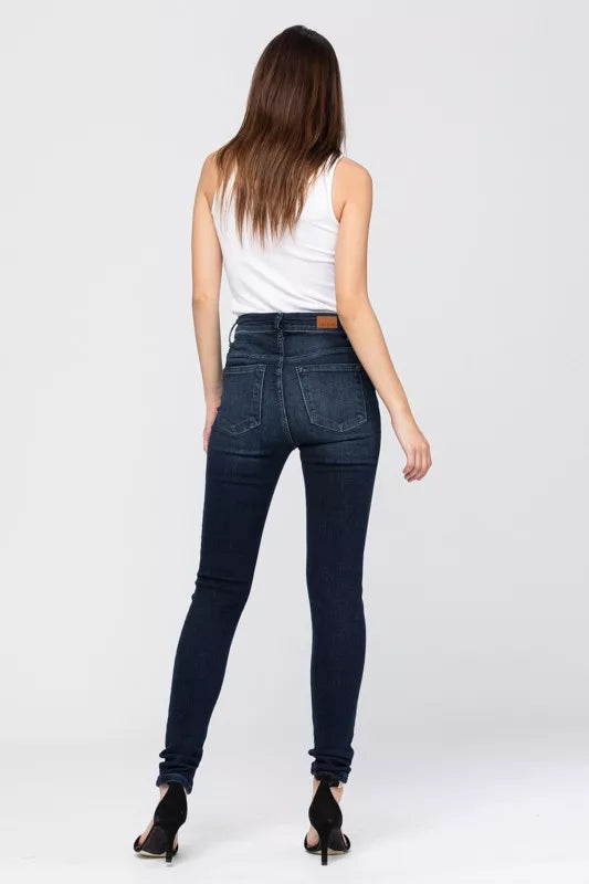Judy Blue High Waist Washed Skinny Jeans | Daverri Fashions