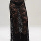 Lace Maxi Skirt - DAVERRI FASHIONS