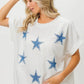 BiBi Fourth Of July Terry T-Shirt - DAVERRI FASHIONS